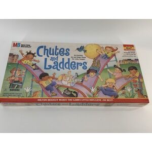 1997 Chutes & Ladders Board Game by Milton Bradley MB NEW Old Stock Sealed